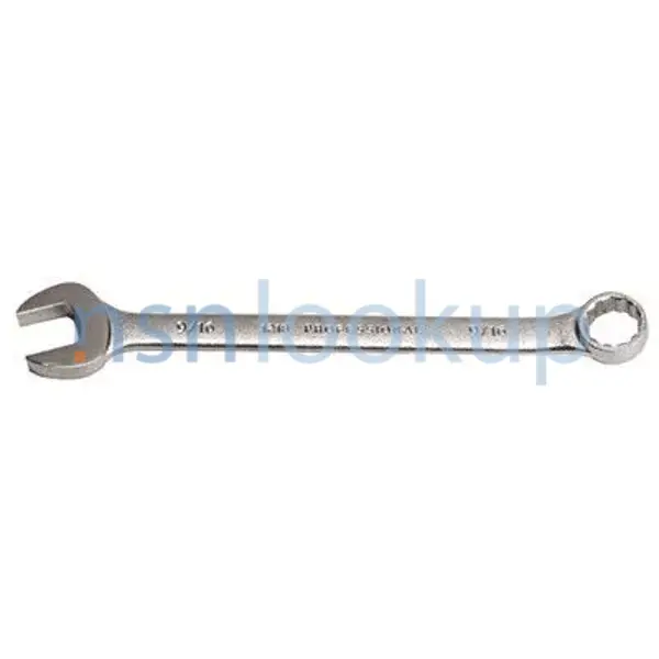 5120-00-020-8632 WRENCH,BOX AND OPEN END,COMBINATION 5120000208632 000208632 5/7