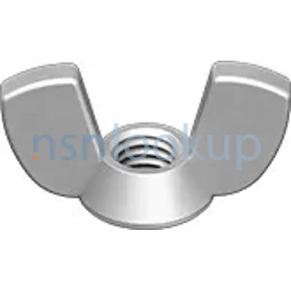5310-00-101-8707 NUT,PLAIN,WING 5310001018707 001018707 1/1