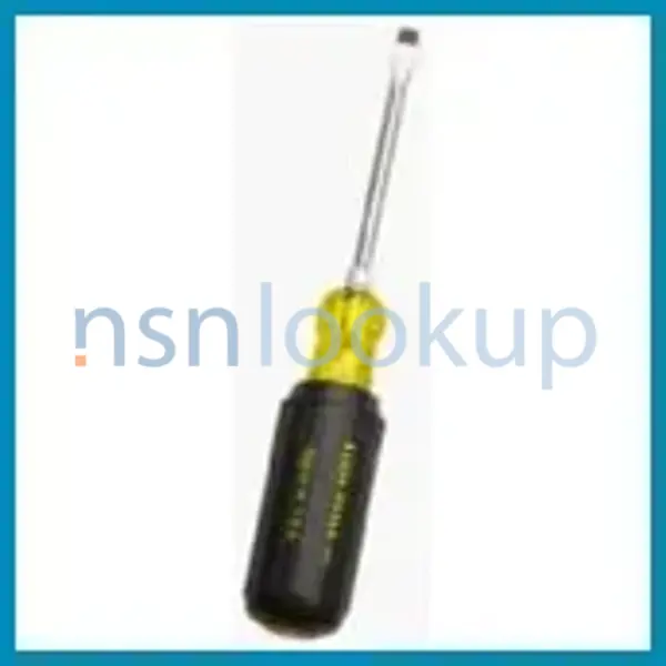 5120-00-112-9593 SCREWDRIVER,FLAT TIP 5120001129593 001129593 1/1 5120-00-112-9593 SCREWDRIVER,FLAT TIP 5120001129593 001129593 1/1