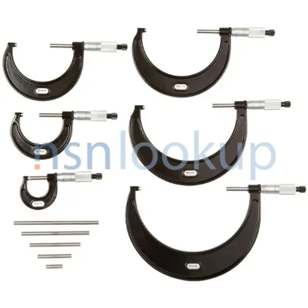 5210-00-225-9763 CALIPER SET,MICROMETER,OUTSIDE 5210002259763 002259763 1/2