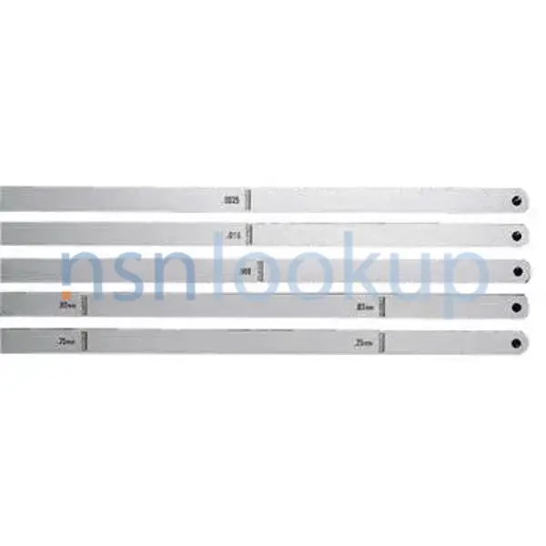 5210-00-233-5474 BLADE,THICKNESS GAGE 5210002335474 002335474 1/2 5210-00-233-5474 BLADE,THICKNESS GAGE 5210002335474 002335474 1/2
