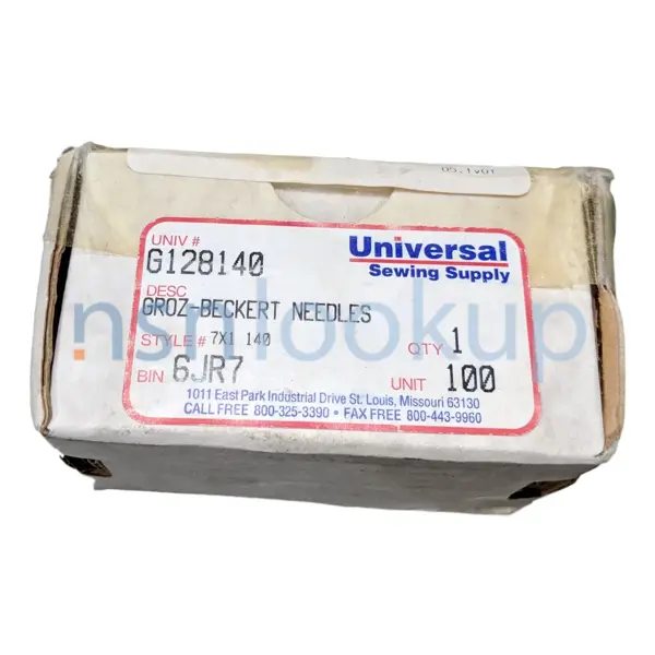 3530-00-254-3387 NEEDLE,SEWING MACHINE 3530002543387 002543387 1/1