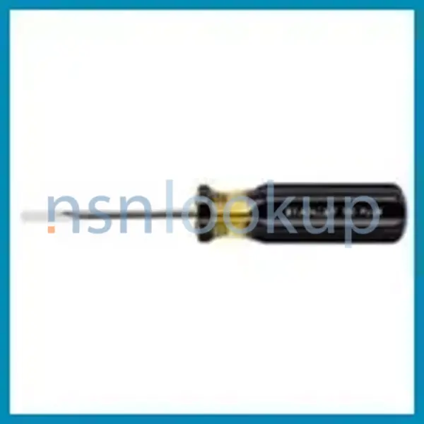 5120-00-293-3169 SCREWDRIVER,FLAT TIP 5120002933169 002933169 1/1