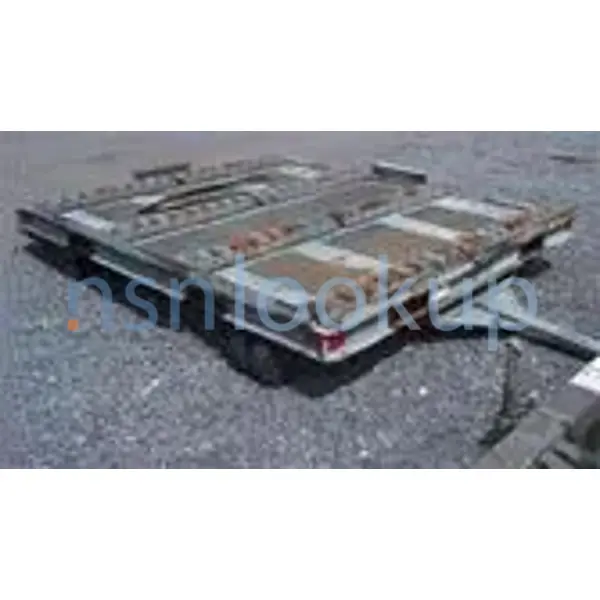 3920-00-436-0643 TRAILER,PLATFORM,WAREHOUSE 3920004360643 004360643 1/1