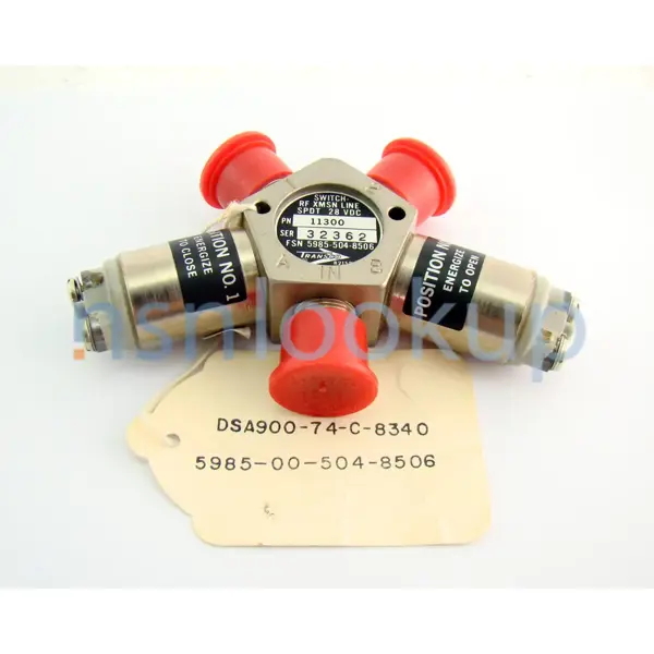 5985-00-504-8506 SWITCH,RADIO FREQUENCY TRANSMISSION LINE 5985005048506 005048506 1/2 5985-00-504-8506 SWITCH,RADIO FREQUENCY TRANSMISSION LINE 5985005048506 005048506 1/2
