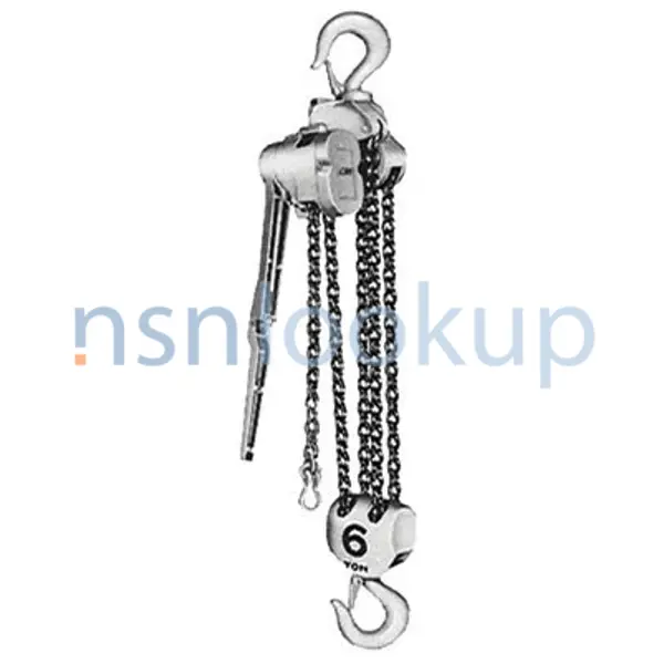 3950-00-559-1753 HOIST,CHAIN 3950005591753 005591753 1/1