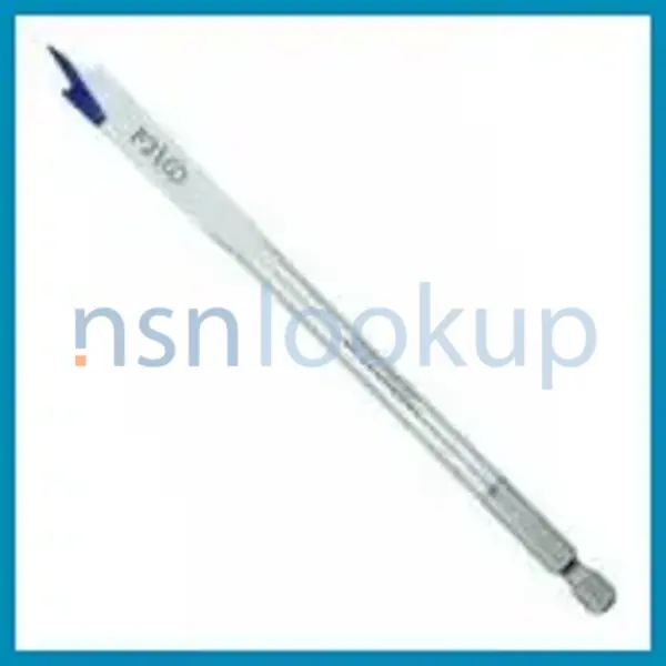 5133-00-865-4221 BIT,SPADE,WOOD BORING 5133008654221 008654221 1/8 5133-00-865-4221 BIT,SPADE,WOOD BORING 5133008654221 008654221 1/8