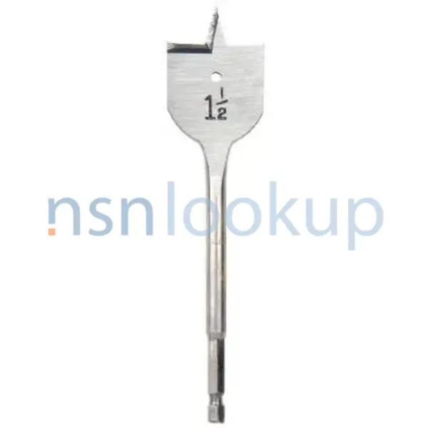 5133-00-865-4221 BIT,SPADE,WOOD BORING 5133008654221 008654221 4/8 5133-00-865-4221 BIT,SPADE,WOOD BORING 5133008654221 008654221 4/8