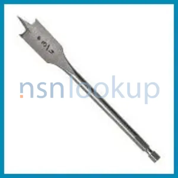 5133-00-865-4228 BIT,SPADE,WOOD BORING 5133008654228 008654228 1/5 5133-00-865-4228 BIT,SPADE,WOOD BORING 5133008654228 008654228 1/5