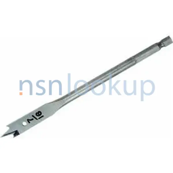 5133-01-017-8305 BIT,SPADE,WOOD BORING 5133010178305 010178305 1/6
