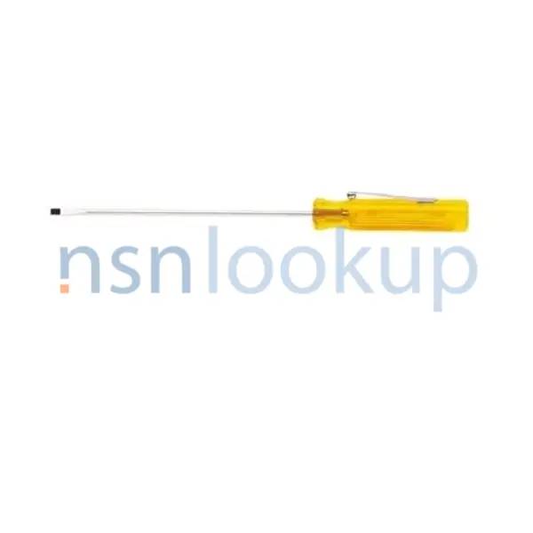 5120-01-020-7807 SCREWDRIVER,FLAT TIP 5120010207807 010207807 1/4 5120-01-020-7807 SCREWDRIVER,FLAT TIP 5120010207807 010207807 1/4