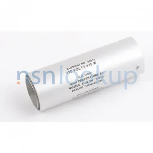 4520-01-063-4370 HEATING ELEMENT,ELECTRICAL,NONIMMERSION TYPE 4520010634370 010634370 1/1