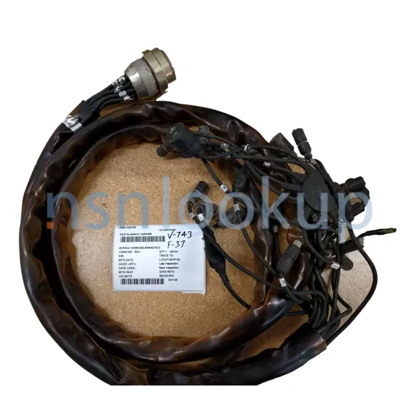 5995-01-093-4311 WIRING HARNESS,BRANCHED 5995010934311 010934311 1/1