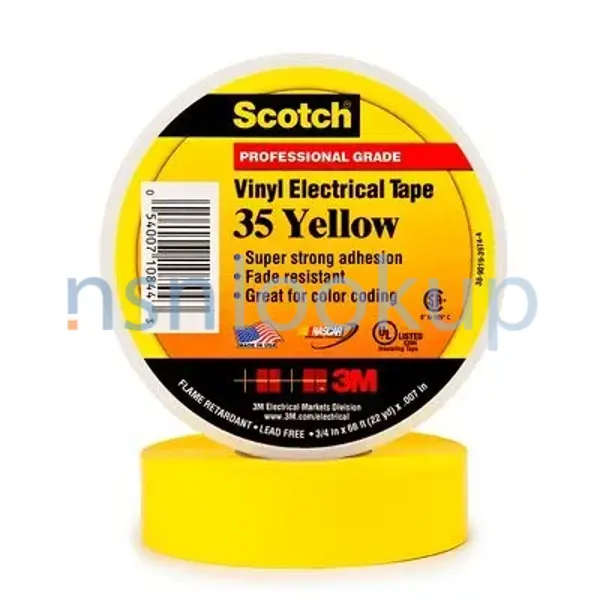 5970-01-174-5651 TAPE,INSULATION,ELECTRICAL 5970011745651 011745651 11/13