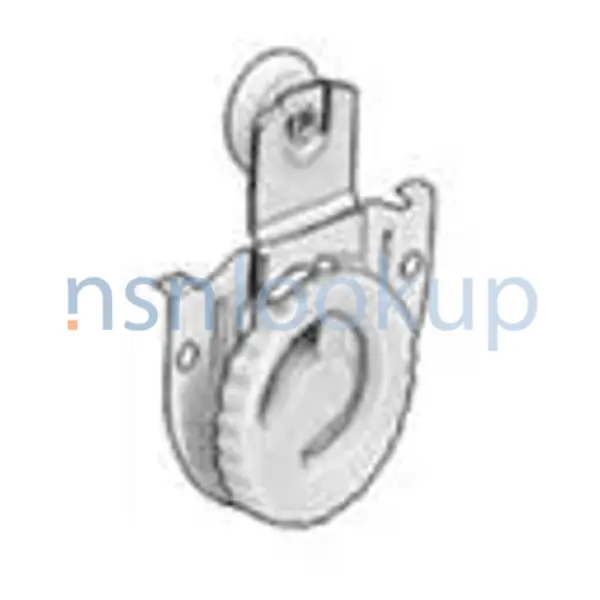 5340-01-184-6087 HANGER,SLIDING DOOR 5340011846087 011846087 1/1