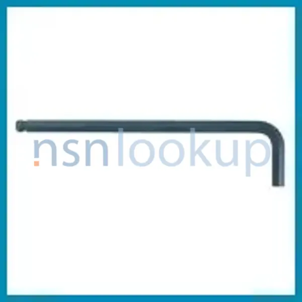 5120-01-225-5395 KEY,SOCKET HEAD SCREW 5120012255395 012255395 1/6