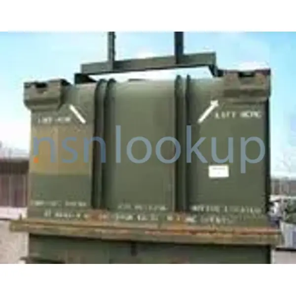 8145-01-231-3747 SHIPPING AND STORAGE CONTAINER,ENGINE 8145012313747 012313747 1/1