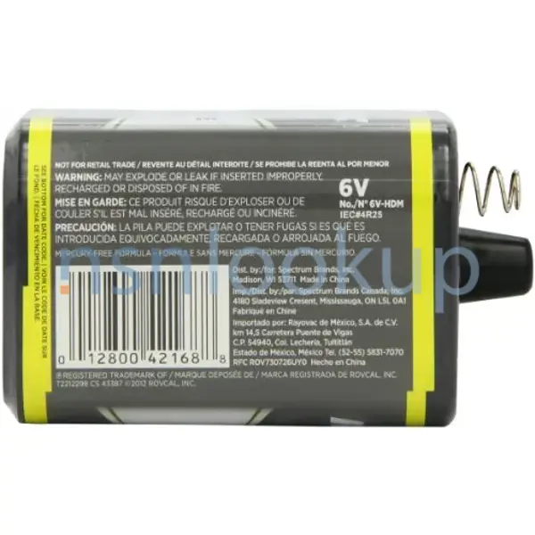 6135-01-333-6737 BATTERY,NONRECHARGEABLE 6135013336737 013336737 7/7