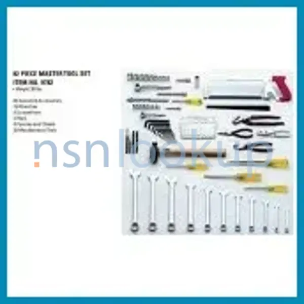 5180-01-399-9015 TOOL KIT,GENERAL MECHANIC'S 5180013999015 013999015 1/1