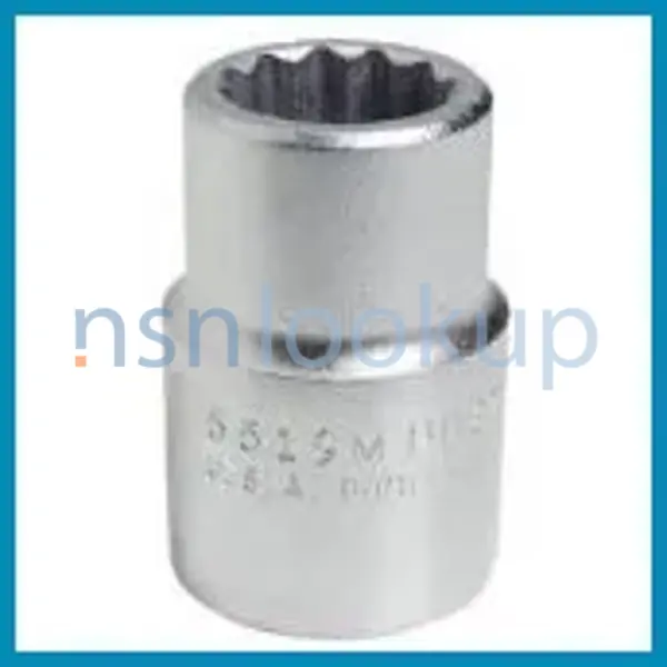 5120-01-399-9726 SOCKET,SOCKET WRENCH 5120013999726 013999726 1/3