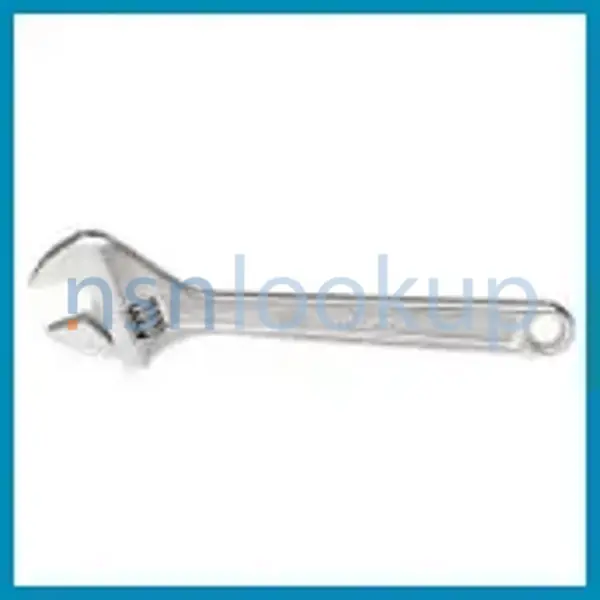5120-01-399-9853 WRENCH,ADJUSTABLE 5120013999853 013999853 1/2