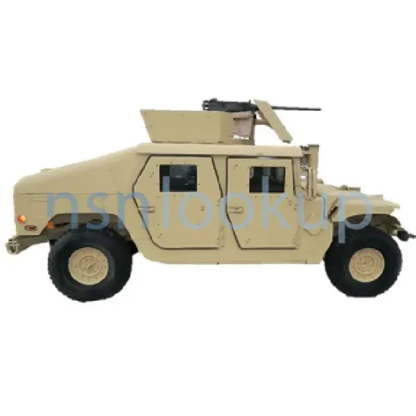 2320-01-413-3739 M114 HMMWV TRUCK UTILITY, EXPANDED CAPACITY UP ARMORED 4X4 W/E 2320014133739 014133739 1/1