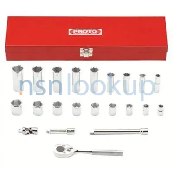5120-01-430-4510 WRENCH SET,SOCKET 5120014304510 014304510 1/2