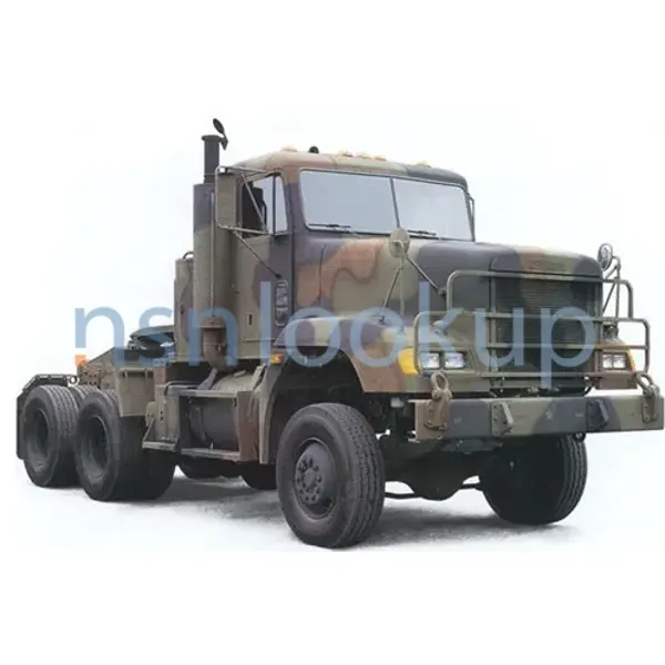 2320-01-431-1163 M916A2 LET TRUCK, TRACTOR, LIGHT EQUIPMENT TRANSPORTER, 6X6, 66,000 GVW, C/S, W/WINCH 2320014311163 014311163 1/1