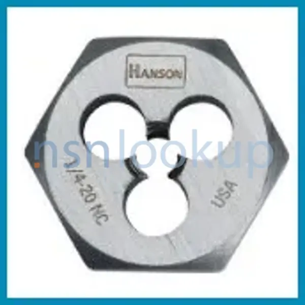 5136-01-431-1604 DIE,THREAD CUTTING 5136014311604 014311604 1/3