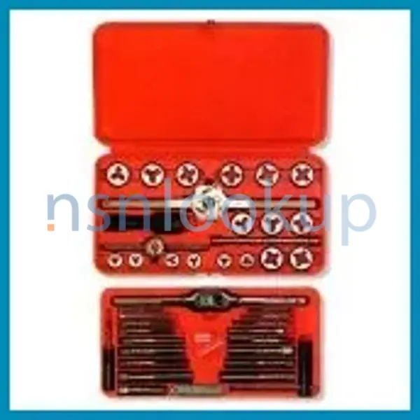 5136-01-431-1778 DIE AND TAP SET,THREAD CUTTING 5136014311778 014311778 1/4