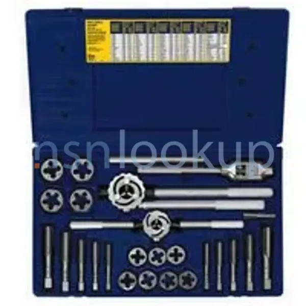 5136-01-431-1787 DIE AND TAP SET,THREAD CUTTING 5136014311787 014311787 2/2 5136-01-431-1787 DIE AND TAP SET,THREAD CUTTING 5136014311787 014311787 2/2