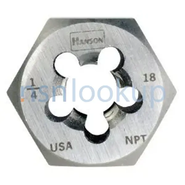 5136-01-431-1821 DIE,RETHREADING 5136014311821 014311821 1/2