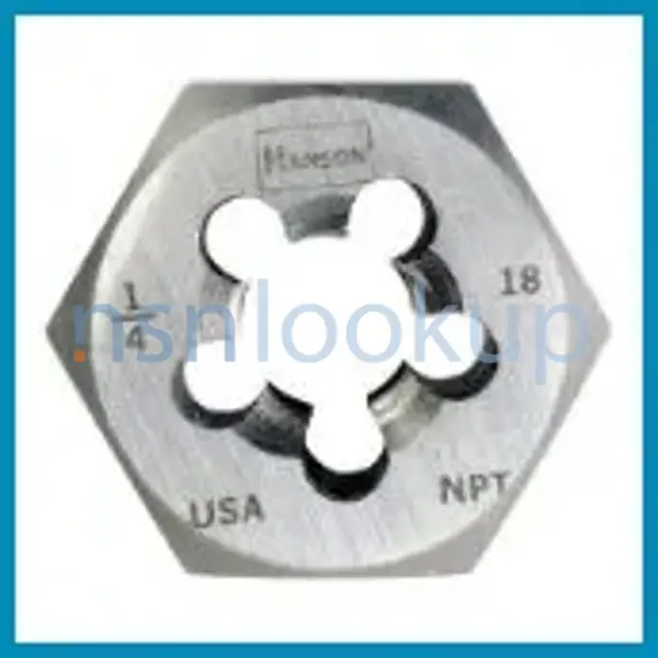 5136-01-431-1848 DIE,RETHREADING 5136014311848 014311848 1/2