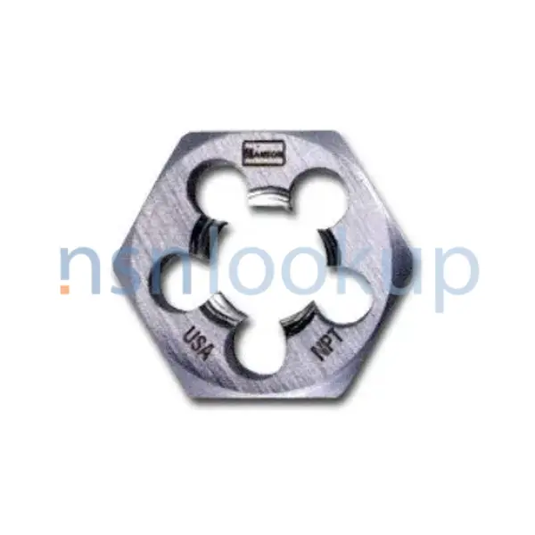 5136-01-431-1922 DIE,THREAD CUTTING 5136014311922 014311922 1/2