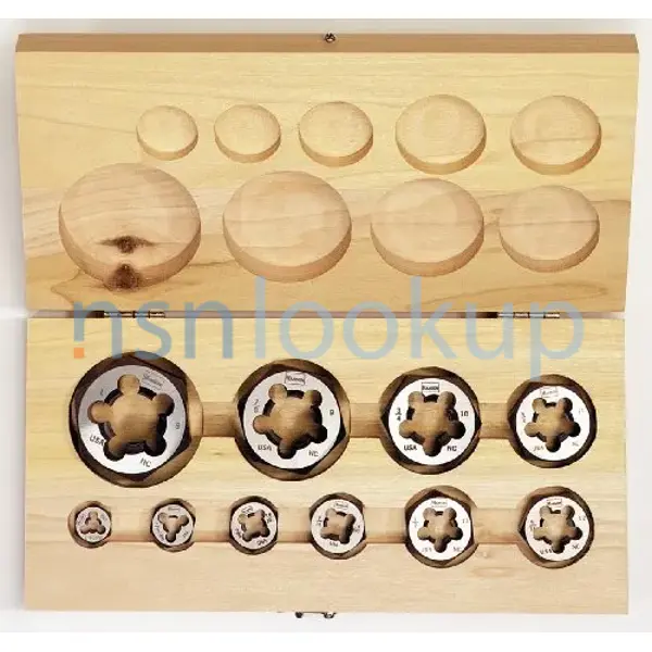5136-01-431-2029 DIE SET,RETHREADING,SOLID NUT 5136014312029 014312029 3/3 5136-01-431-2029 DIE SET,RETHREADING,SOLID NUT 5136014312029 014312029 3/3