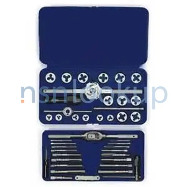 5136-01-431-2042 DIE AND TAP SET,THREAD CUTTING 5136014312042 014312042 1/2