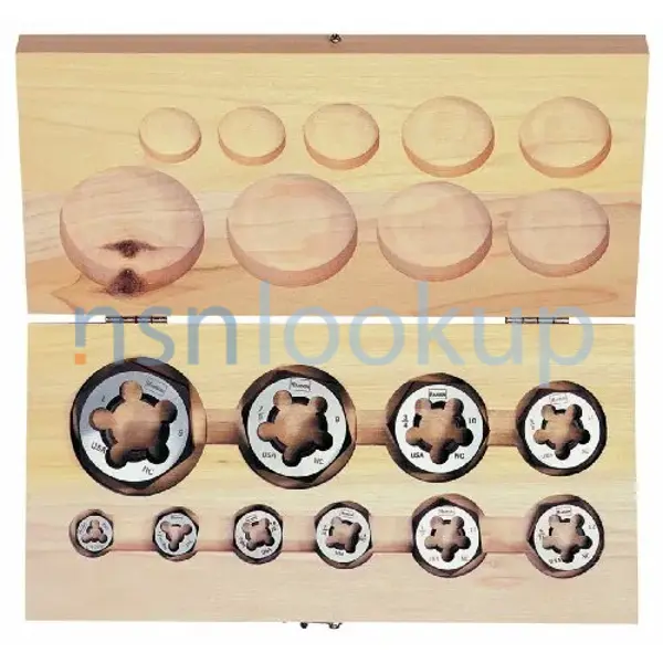 5136-01-431-2045 DIE SET,RETHREADING,SOLID NUT 5136014312045 014312045 2/2 5136-01-431-2045 DIE SET,RETHREADING,SOLID NUT 5136014312045 014312045 2/2