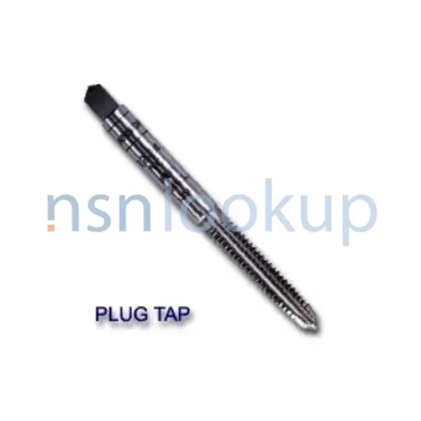 5136-01-431-6418 TAP,THREAD CUTTING 5136014316418 014316418 1/2