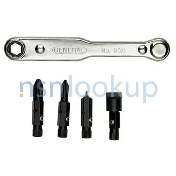 5120-01-435-7041 SCREWDRIVER BIT SET AND HANDLE 5120014357041 014357041 3/4 5120-01-435-7041 SCREWDRIVER BIT SET AND HANDLE 5120014357041 014357041 3/4