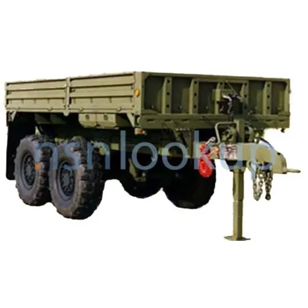 2330-01-449-1776 M1095 5T MTV TRAILER, CARGO, WITH DROPSIDES 2330014491776 014491776 1/1