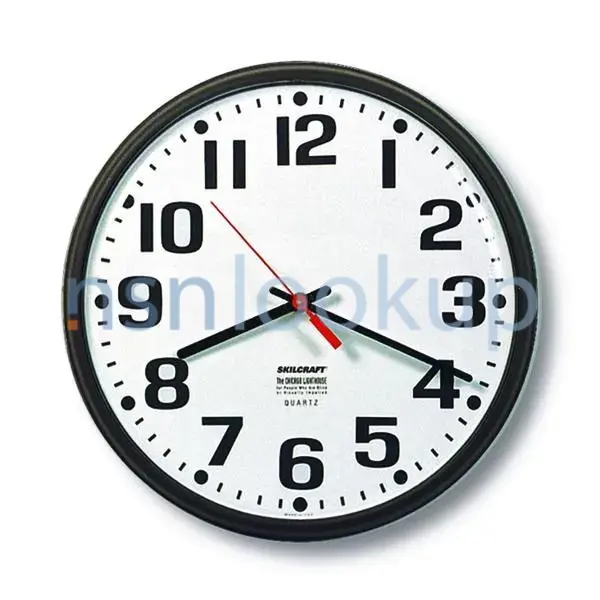 6645-01-456-6026 CLOCK,WALL 6645014566026 014566026 1/1