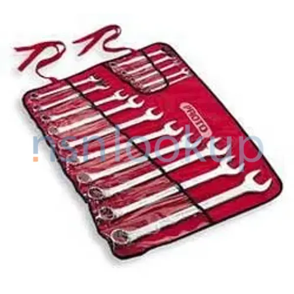 5120-01-482-7617 WRENCH SET,COMBINATION BOX AND OPEN END 5120014827617 014827617 1/2
