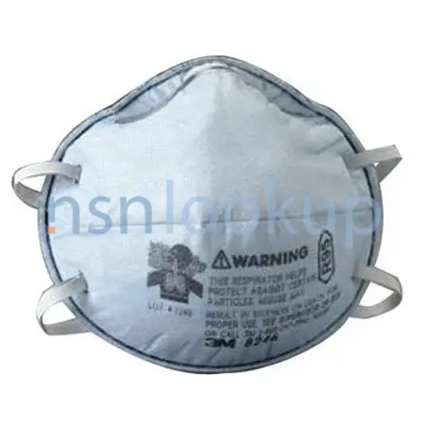 4240-01-492-5236 RESPIRATOR,AIR FILTERING 4240014925236 014925236 3/3