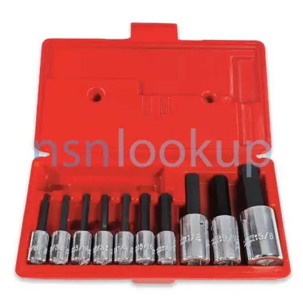 5120-01-499-3282 SCREWDRIVER ATTACHMENT SET,SOCKET WRENCH 5120014993282 014993282 1/1