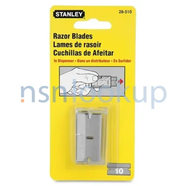 5110-01-554-6909 BLADE,GLASS SCRAPER 5110015546909 015546909 5/5