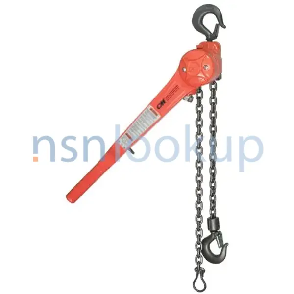 3950-01-558-4225 HOIST,CHAIN 3950015584225 015584225 1/3