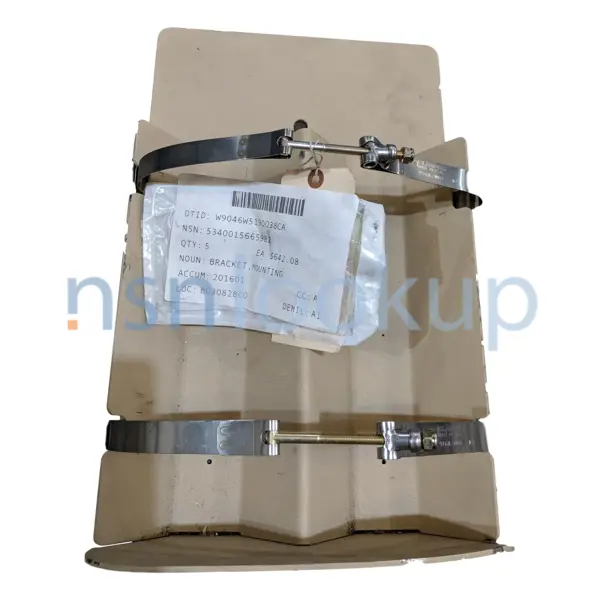 5340-01-566-5982 CYLINDER MOUNTING BRACKET - FIRE SUPRESSION SYSTEM 5340015665982 015665982 1/1