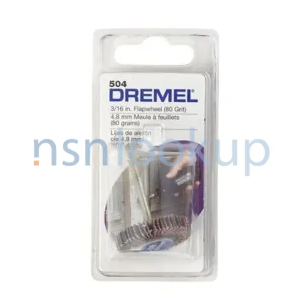 5345-01-572-0429 WHEEL,FLAP,ABRASIVE 5345015720429 015720429 1/3