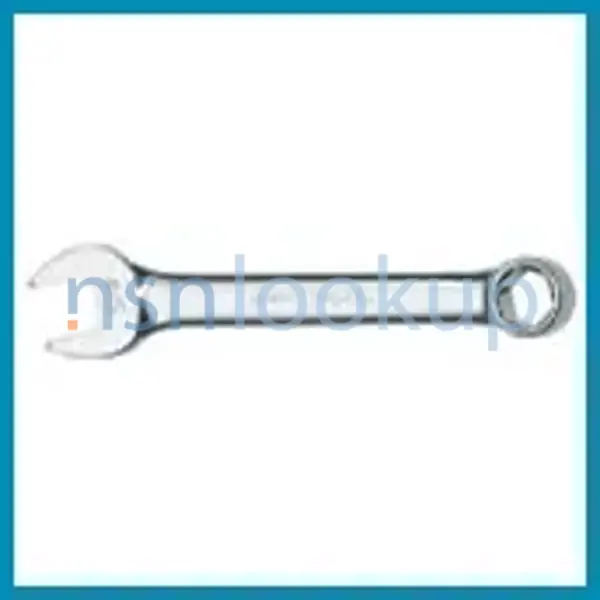 5120-01-581-3244 WRENCH,BOX AND OPEN END,COMBINATION 5120015813244 015813244 1/2