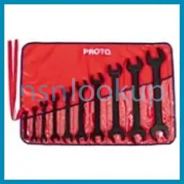 5120-01-581-6433 WRENCH SET,OPEN END,FIXED 5120015816433 015816433 1/2